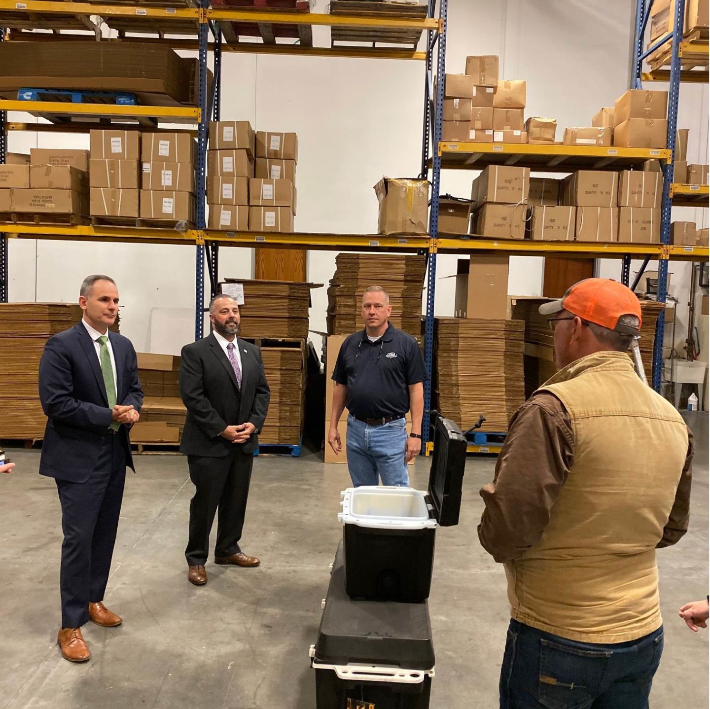 Presidential cabinet members visits Mesquite